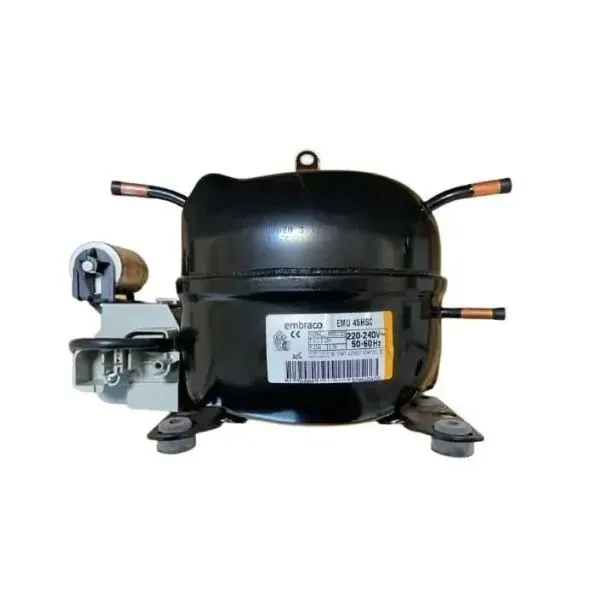 کمپرسور امبراکو 1/8 اسب مدل EMU45HSC با گاز R134 (تعداد بالا تخفیف خاص دارد)