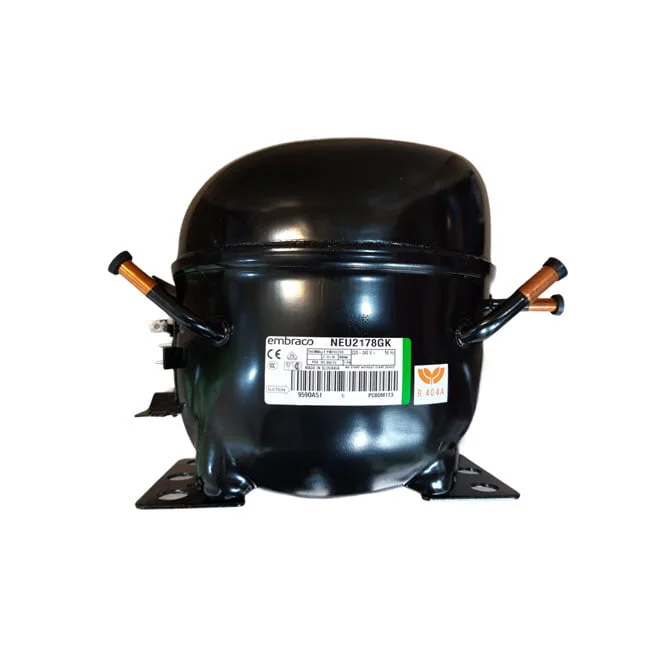 کمپرسور برند امبراکو مدل NEU2178GK ظرفیت 3/4 گاز R404 (تعداد بالا تخفیف خاص دارد)